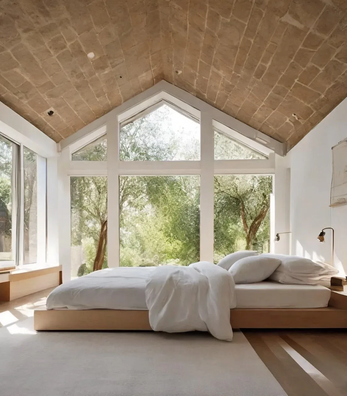 Organic bamboo bedding in a light, airy bedroom — Delite Luxury